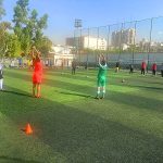 دوشنبه های شیرودی ، کلاس تابستانی دبیرستان سید الشهدا آموزش شنا و فوتبال در مجموعه ورزشی شهید شیرودی