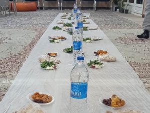 مراسم افطاری ماه رمضان دبیرستان سید الشهدا