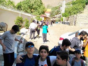 اردوی روستای رندان و آبشار رندان دبیرستان سید الشهدا تابستان 1402