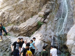 اردوی روستای رندان و آبشار رندان دبیرستان سید الشهدا تابستان 1402